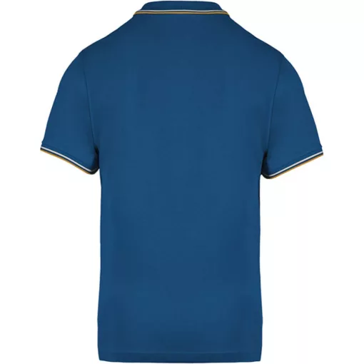 Férfi galléros póló Kariban KA250 Men S Short-Sleeved polo Shirt -XL, Light Royal Blue