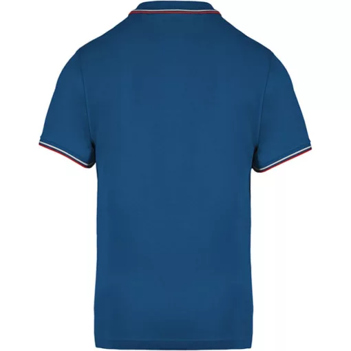 Férfi galléros póló Kariban KA250 Men S Short-Sleeved polo Shirt -2XL, Light Royal Blu