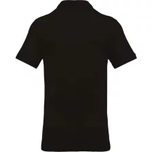 Férfi galléros póló Kariban KA254 Men S Short-Sleeved piqué polo Shirt -2XL, Black