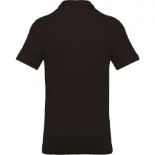 Férfi galléros póló Kariban KA254 Men S Short-Sleeved piqué polo Shirt -S, Dark Grey