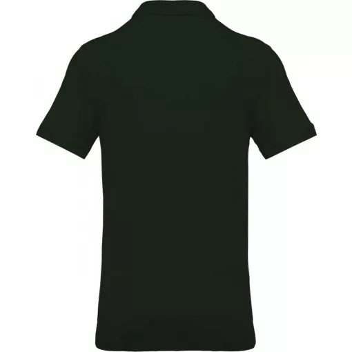 Férfi galléros póló Kariban KA254 Men S Short-Sleeved piqué polo Shirt -2XL, Forest Gr
