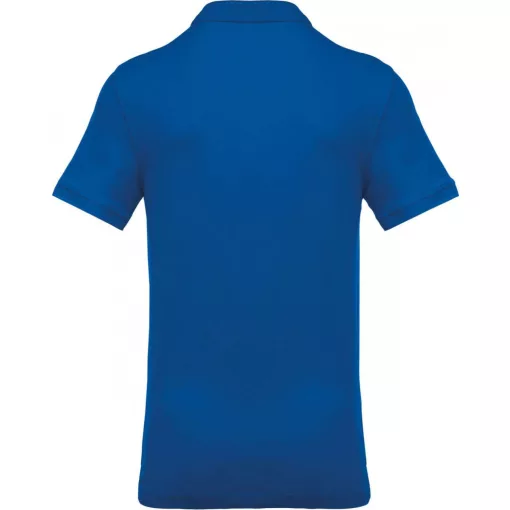 Férfi galléros póló Kariban KA254 Men S Short-Sleeved piqué polo Shirt -2XL, Light Roy