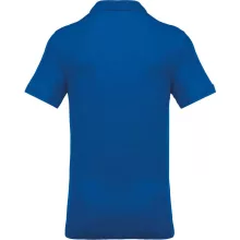 Férfi galléros póló Kariban KA254 Men S Short-Sleeved piqué polo Shirt -S, Light Royal