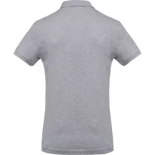 Férfi galléros póló Kariban KA254 Men S Short-Sleeved piqué polo Shirt -M, Oxford Grey