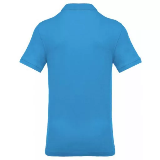 Férfi galléros póló Kariban KA254 Men S Short-Sleeved piqué polo Shirt -L, Tropical Bl