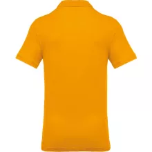 Férfi galléros póló Kariban KA254 Men S Short-Sleeved piqué polo Shirt -4XL, Yellow