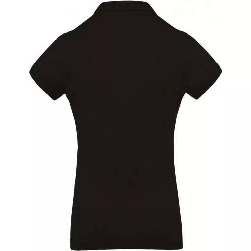 Női galléros póló Kariban KA255 Ladies’ Short-Sleeved piqué polo Shirt -S, Black