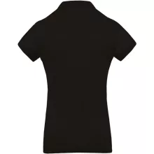 Női galléros póló Kariban KA255 Ladies’ Short-Sleeved piqué polo Shirt -XL, Black