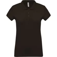 Női galléros póló Kariban KA255 Ladies’ Short-Sleeved piqué polo Shirt -S, Dark Grey