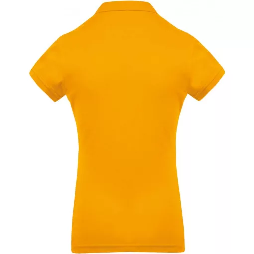 Női galléros póló Kariban KA255 Ladies’ Short-Sleeved piqué polo Shirt -XL, Yellow