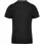 Férfi galléros póló Kariban KA260 Men S Two-Tone Jersey polo Shirt -3XL, Black/Dark Gr