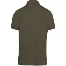 Férfi galléros póló Kariban KA262 Men S Short Sleeved Jersey polo Shirt -XL, Light Kha