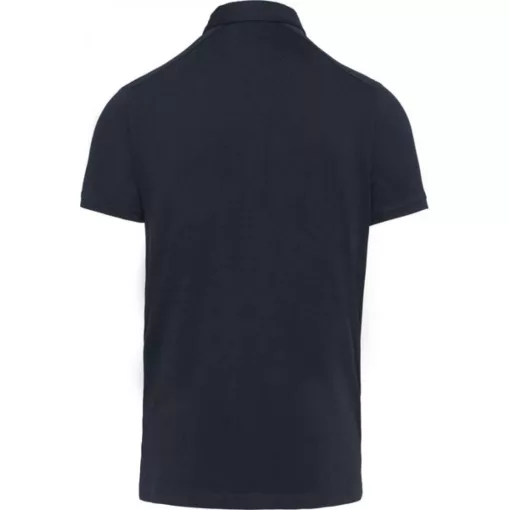 Férfi galléros póló Kariban KA262 Men S Short Sleeved Jersey polo Shirt -3XL, Navy