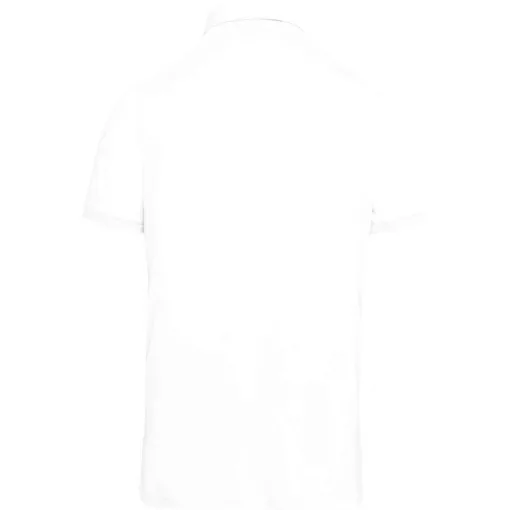 Férfi galléros póló Kariban KA262 Men S Short Sleeved Jersey polo Shirt -2XL, White