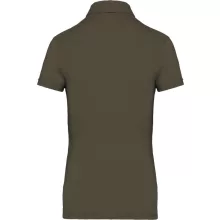 Női galléros póló Kariban KA263 Ladies Short Sleeved Jersey polo Shirt -XS, Light Khak