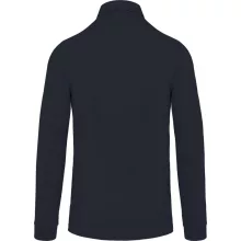 Férfi galléros póló Kariban KA264 Men S Long Sleeved Jersey polo Shirt -S, Navy