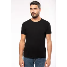Férfi póló Kariban KA3012 Rövid Ujjú Környakú póló -2XL, Navy