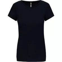 Női póló Kariban KA3013 Rövid Ujjú Környakú póló -2XL, Navy