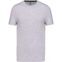 Férfi póló Kariban KA356 Rövid Ujjú Környakú póló -4XL, Oxford Grey