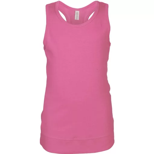 Gyerek Kariban KA362 Girls vest -6/8, Fuchsia