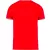   Férfi póló Kariban KA374 v-nyakú piqué póló -M, Red/Navy/White