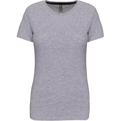 Női póló Kariban KA380 Rövid Ujjú Környakú póló -3XL, Oxford Grey
