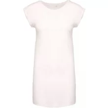 Női póló Kariban KA388 Hosszú pólóruha -S/M, Off White