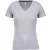   Női póló Kariban KA394 v-nyakú piqué póló -M, Oxford Grey/Navy/White