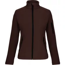 Női kabát Kariban KA400 Ladies Softshell Jacket -4XL, Chocolate