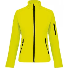 Női kabát Kariban KA400 Ladies Softshell Jacket -L, Fluorescent Yellow