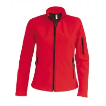 Női kabát Kariban KA400 Ladies Softshell Jacket -3XL, Red