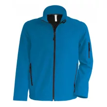 Férfi kabát Kariban KA401 Softshell Jacket -M, Aqua Blue