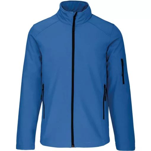 Férfi kabát Kariban KA401 Softshell Jacket -M, Aqua Blue