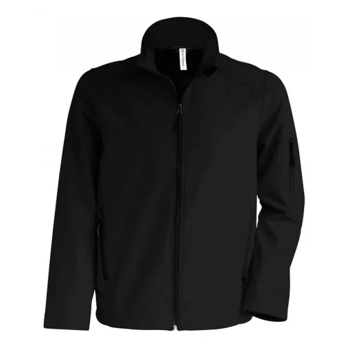 Férfi kabát Kariban KA401 Softshell Jacket -4XL, Black