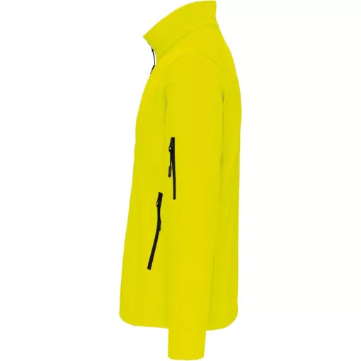 Férfi kabát Kariban KA401 Softshell Jacket -M, Fluorescent Yellow