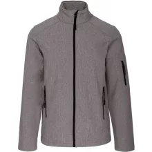 Férfi kabát Kariban KA401 Softshell Jacket -L, Marl Grey