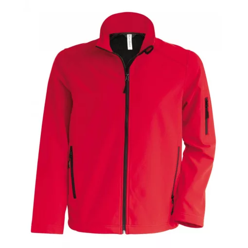 Férfi kabát Kariban KA401 Softshell Jacket -3XL, Red