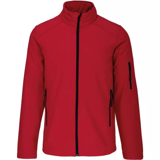 Férfi kabát Kariban KA401 Softshell Jacket -L, Red
