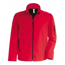 Férfi kabát Kariban KA401 Softshell Jacket -XL, Red