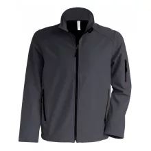 Férfi kabát Kariban KA401 Softshell Jacket -3XL, Titanium