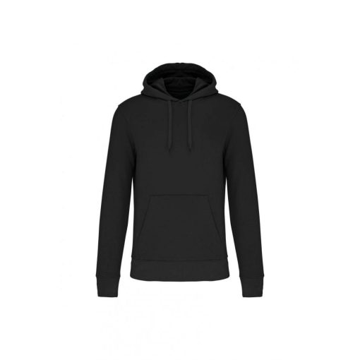 Férfi kapucnis pulóver Kariban KA4027 Men S Eco-Friendly Hooded Sweatshirt -4XL, Black