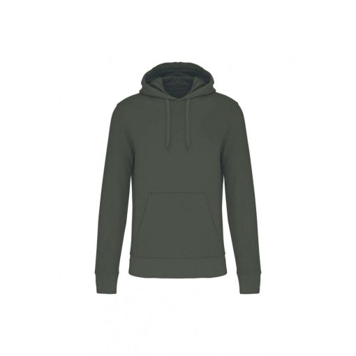 Férfi kapucnis pulóver Kariban KA4027 Men S Eco-Friendly Hooded Sweatshirt -5XL, Dark 