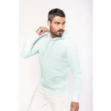 Férfi kapucnis pulóver Kariban KA4027 Men S Eco-Friendly Hooded Sweatshirt -S, Grey He