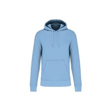 Férfi kapucnis pulóver Kariban KA4027 Men S Eco-Friendly Hooded Sweatshirt -L, Sky Blu
