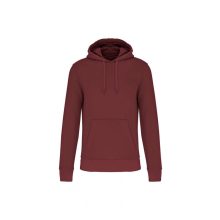 Férfi kapucnis pulóver Kariban KA4027 Men S Eco-Friendly Hooded Sweatshirt -5XL, Wine