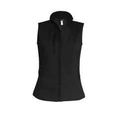 Női Kariban KA404 Ladies Softshell Bodywarmer -L, Black