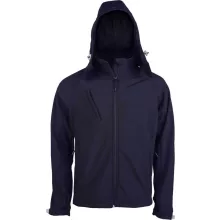 Férfi kabát Kariban KA413 Men S Detachable Hooded Softshell Jacket -XL, Navy