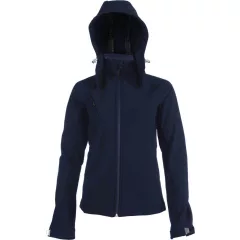 Női kabát Kariban KA414 Ladies Detachable Hooded Softshell Jacket -2XL, Navy