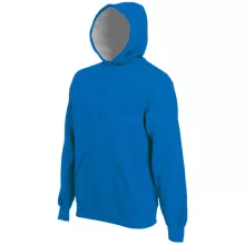 Uniszex kapucnis pulóver Kariban KA443 Hooded Sweatshirt -S, Light Royal Blue