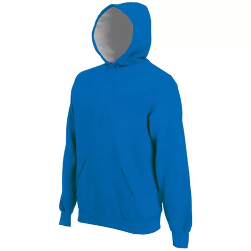 Uniszex kapucnis pulóver Kariban KA443 Hooded Sweatshirt -S, Light Royal Blue